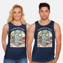 Cleaning Is My Cardio-Unisex-Basic-Tank-GoshWow