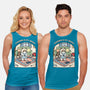 Cleaning Is My Cardio-Unisex-Basic-Tank-GoshWow