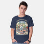 Cleaning Is My Cardio-Mens-Basic-Tee-GoshWow