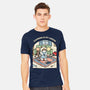 Cleaning Is My Cardio-Mens-Heavyweight-Tee-GoshWow