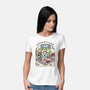 Cleaning Is My Cardio-Womens-Basic-Tee-GoshWow