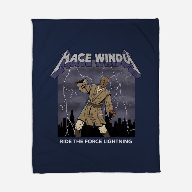 Ride The Force Lightning-None-Fleece-Blanket-milasneeze