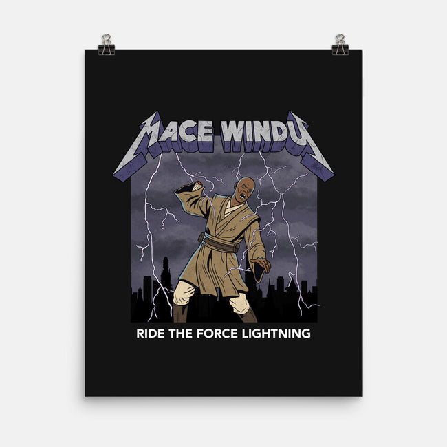 Ride The Force Lightning-None-Matte-Poster-milasneeze