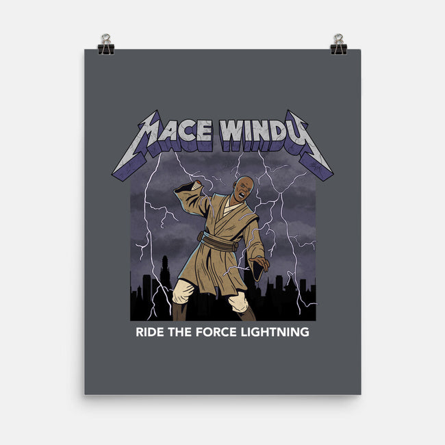 Ride The Force Lightning-None-Matte-Poster-milasneeze