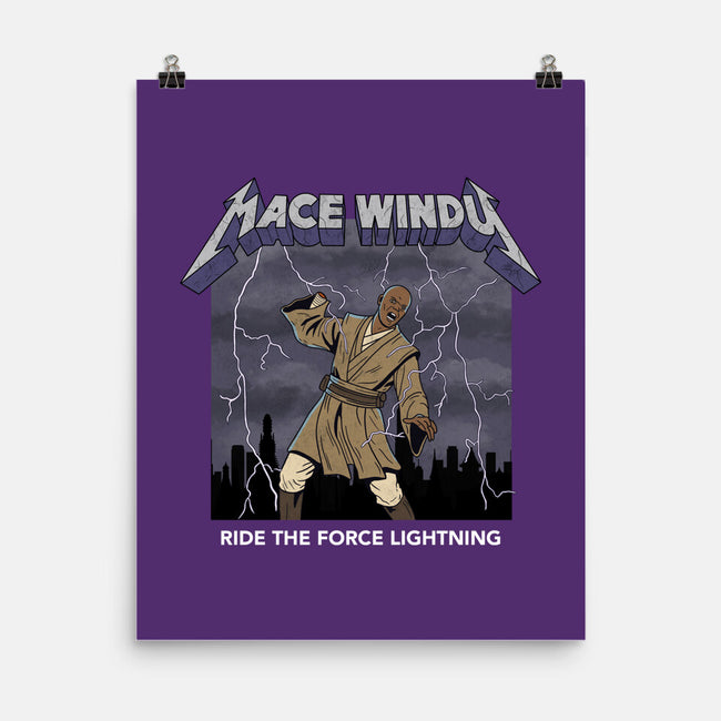 Ride The Force Lightning-None-Matte-Poster-milasneeze