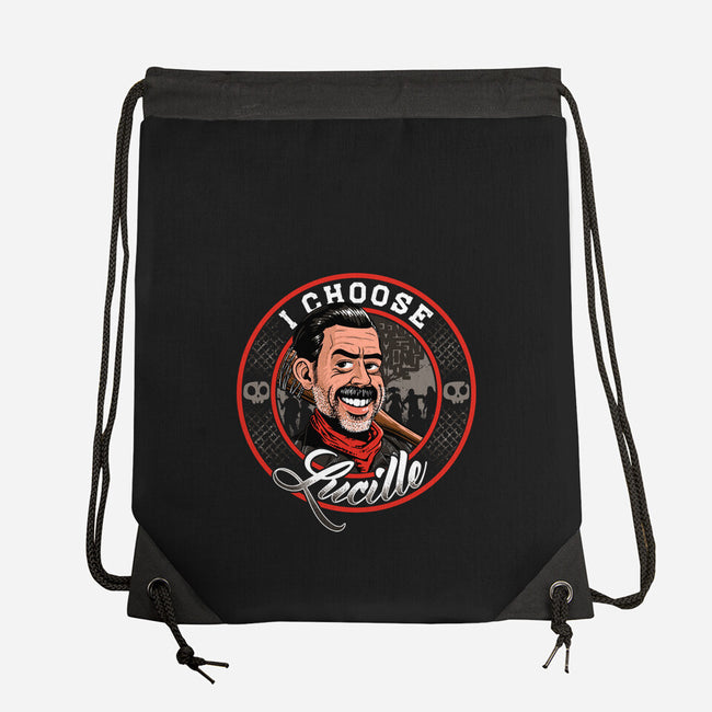 I Choose Lucille-None-Drawstring-Bag-Tronyx79