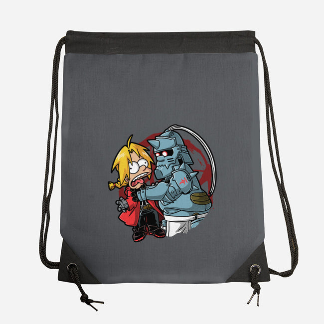 Why You Little Alchemist-None-Drawstring-Bag-Barbadifuoco