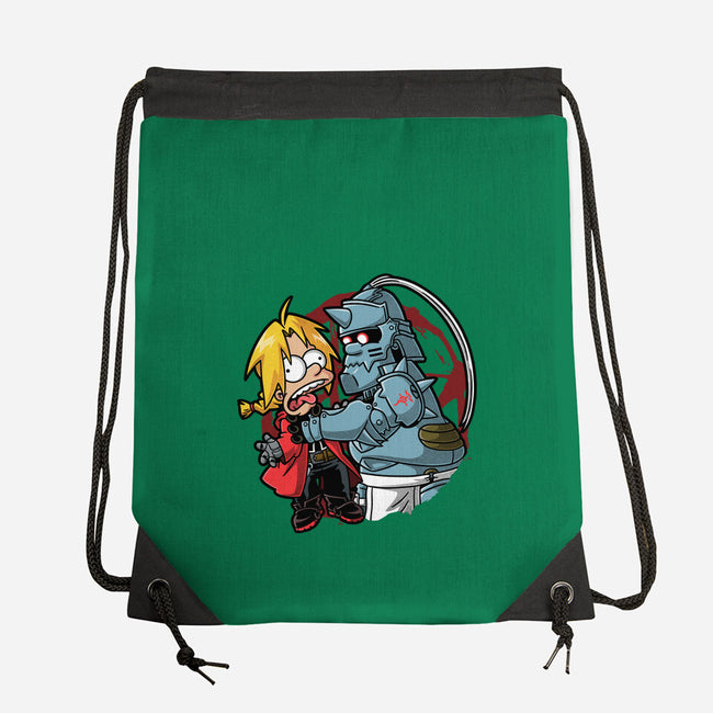 Why You Little Alchemist-None-Drawstring-Bag-Barbadifuoco