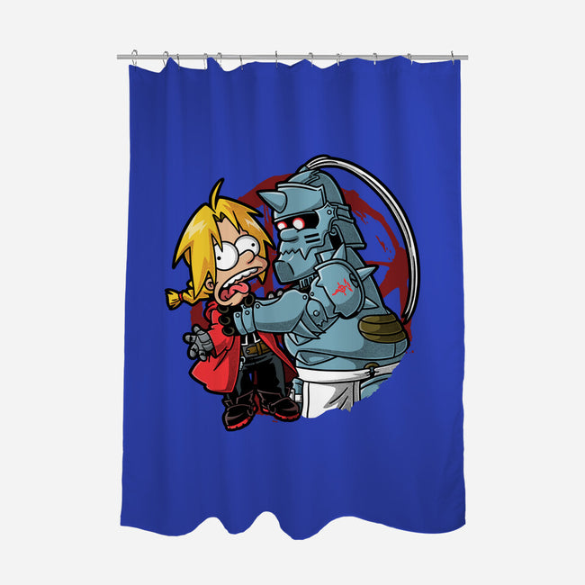 Why You Little Alchemist-None-Polyester-Shower Curtain-Barbadifuoco