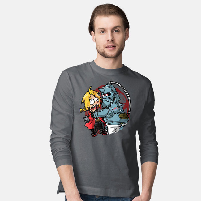 Why You Little Alchemist-Mens-Long Sleeved-Tee-Barbadifuoco