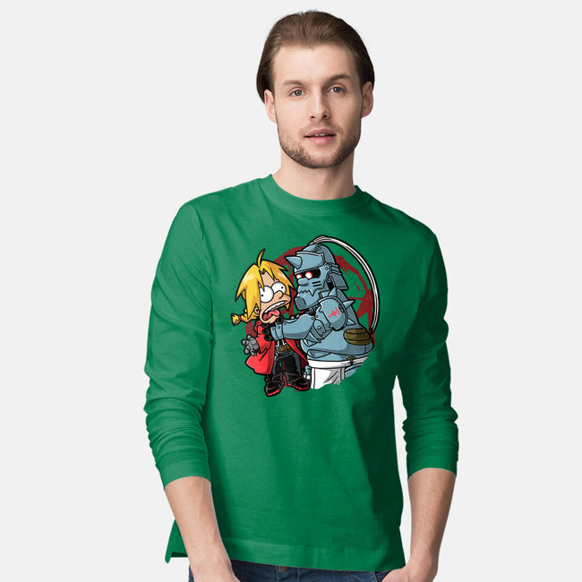 Why You Little Alchemist-Mens-Long Sleeved-Tee-Barbadifuoco