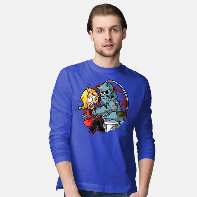 Why You Little Alchemist-Mens-Long Sleeved-Tee-Barbadifuoco