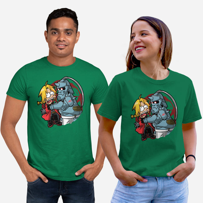 Why You Little Alchemist-Unisex-Basic-Tee-Barbadifuoco