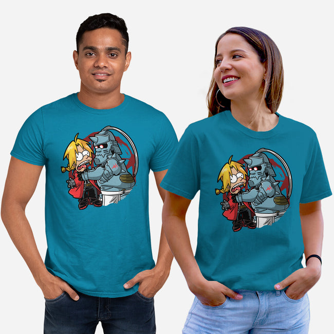 Why You Little Alchemist-Unisex-Basic-Tee-Barbadifuoco