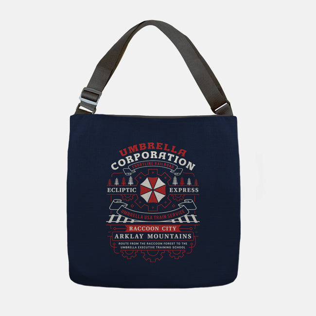 Ecliptic Express Emblem-None-Adjustable Tote-Bag-LAGELANTEE