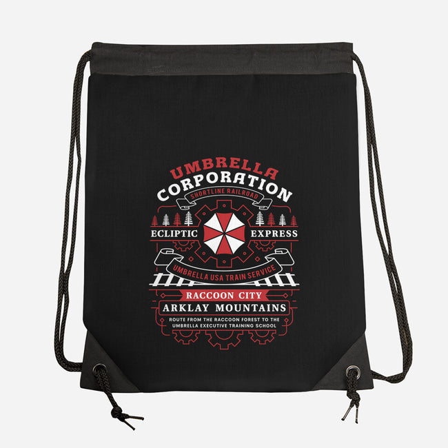 Ecliptic Express Emblem-None-Drawstring-Bag-LAGELANTEE