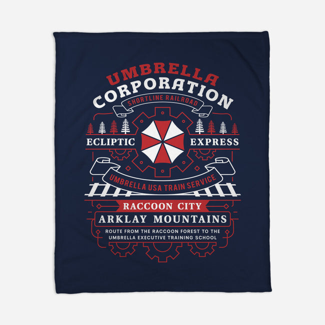 Ecliptic Express Emblem-None-Fleece-Blanket-LAGELANTEE