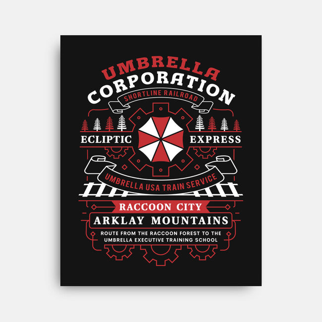 Ecliptic Express Emblem-None-Stretched-Canvas-LAGELANTEE