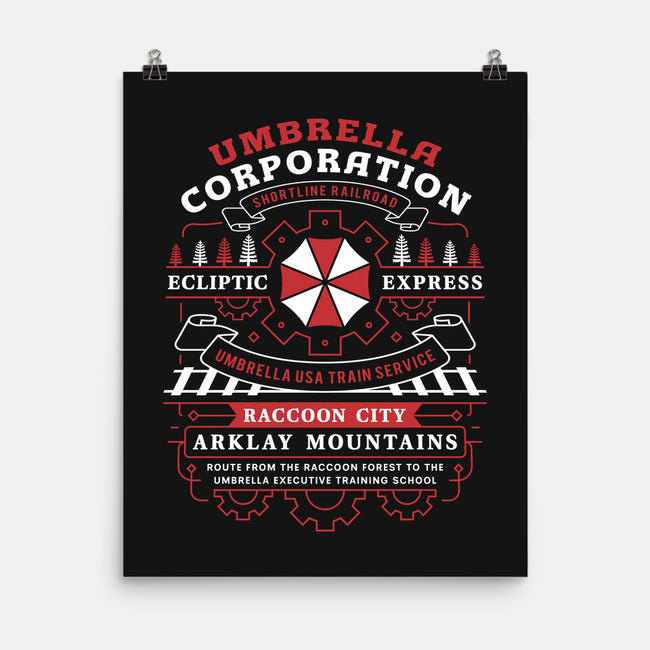 Ecliptic Express Emblem-None-Matte-Poster-LAGELANTEE