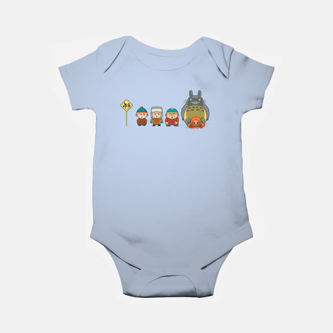 Totoro Park-Baby-Basic-Onesie-Samuel