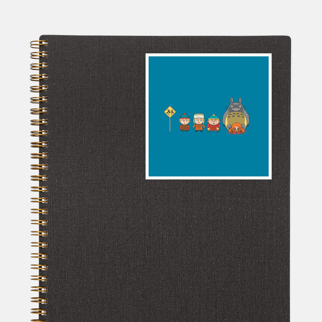 Totoro Park-None-Glossy-Sticker-Samuel