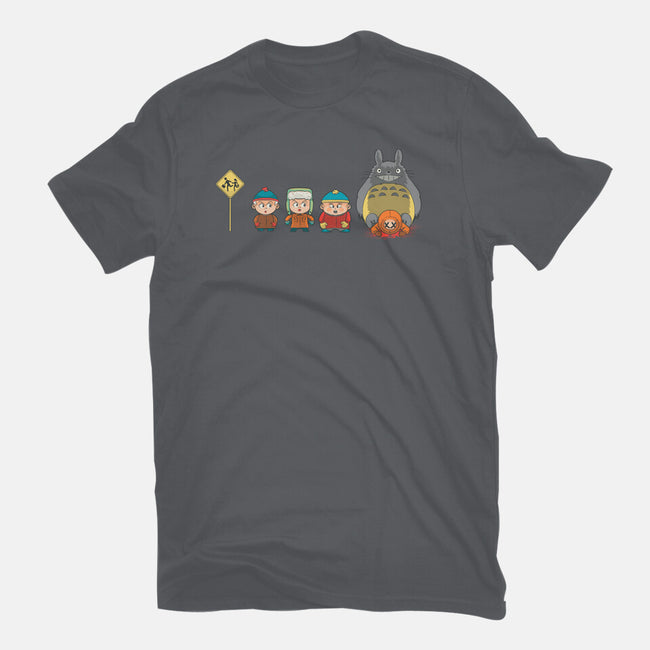 Totoro Park-Womens-Basic-Tee-Samuel