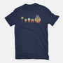 Totoro Park-Womens-Fitted-Tee-Samuel