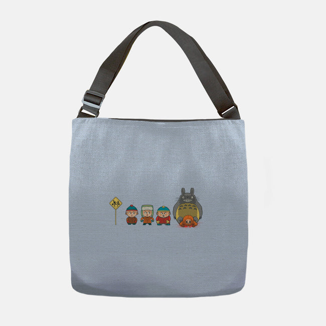 Totoro Park-None-Adjustable Tote-Bag-Samuel