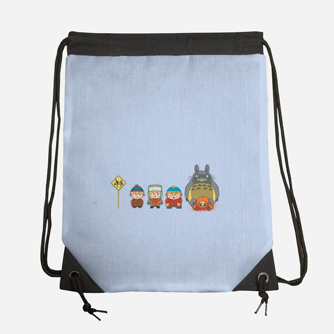 Totoro Park-None-Drawstring-Bag-Samuel