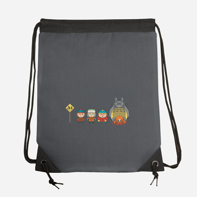 Totoro Park-None-Drawstring-Bag-Samuel