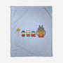 Totoro Park-None-Fleece-Blanket-Samuel
