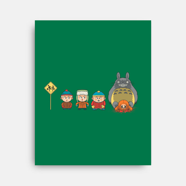 Totoro Park-None-Stretched-Canvas-Samuel