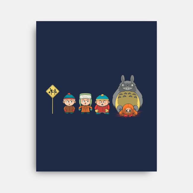 Totoro Park-None-Stretched-Canvas-Samuel