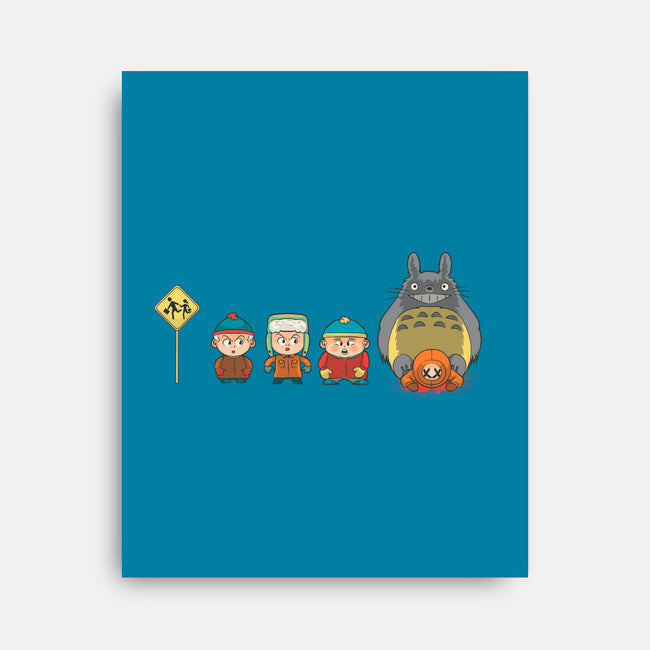 Totoro Park-None-Stretched-Canvas-Samuel