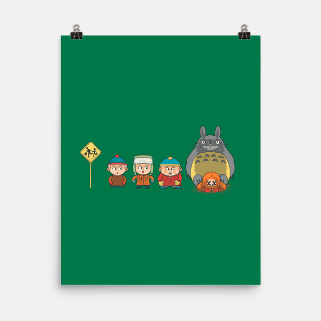 Totoro Park-None-Matte-Poster-Samuel