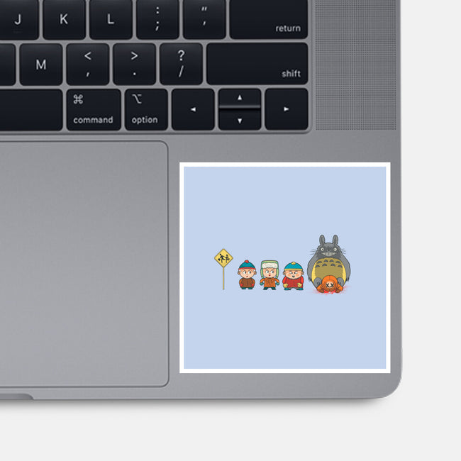 Totoro Park-None-Glossy-Sticker-Samuel