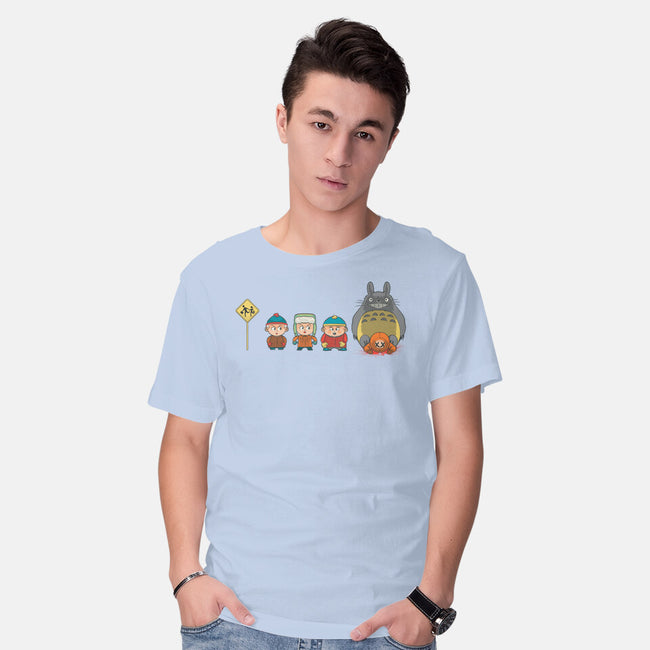 Totoro Park-Mens-Basic-Tee-Samuel