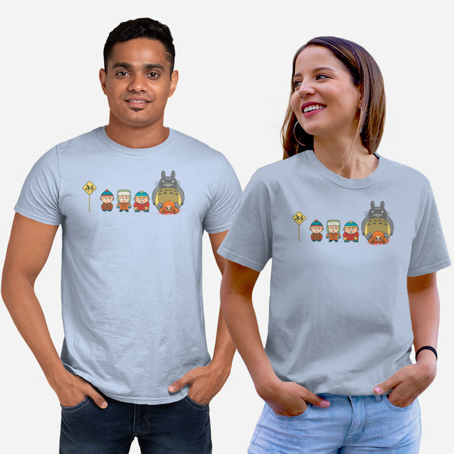 Totoro Park-Unisex-Basic-Tee-Samuel