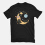 Moon Kitties-Youth-Basic-Tee-Freecheese