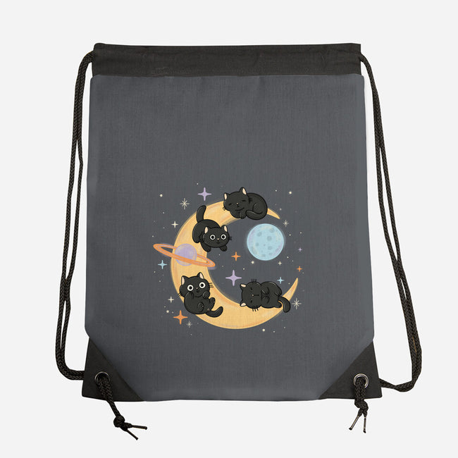 Moon Kitties-None-Drawstring-Bag-Freecheese