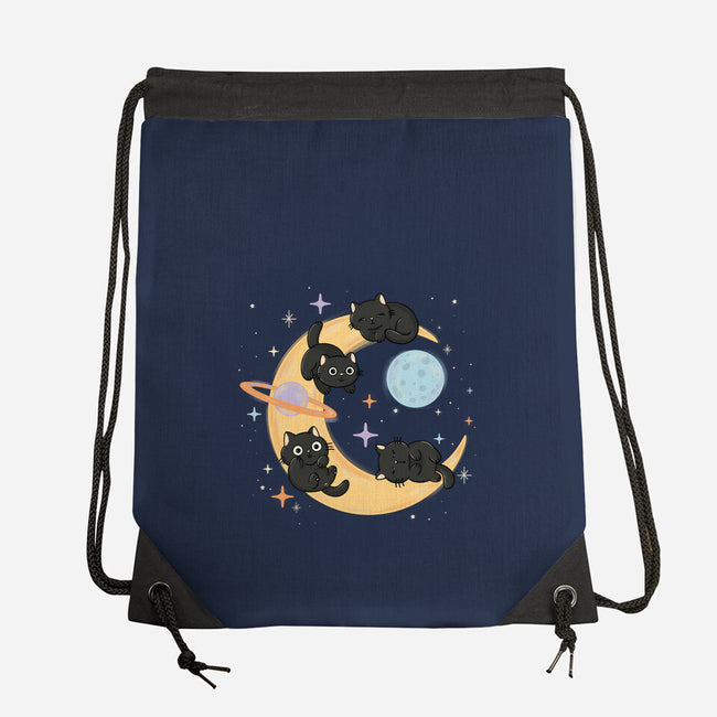 Moon Kitties-None-Drawstring-Bag-Freecheese