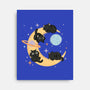 Moon Kitties-None-Stretched-Canvas-Freecheese