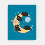 Moon Kitties-None-Stretched-Canvas-Freecheese