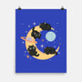 Moon Kitties-None-Matte-Poster-Freecheese
