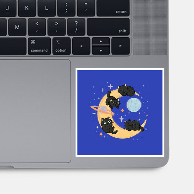 Moon Kitties-None-Glossy-Sticker-Freecheese