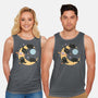 Moon Kitties-Unisex-Basic-Tank-Freecheese