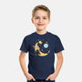 Moon Kitties-Youth-Basic-Tee-Freecheese