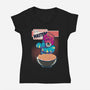 Eternal Masters-Womens-V-Neck-Tee-Samuel