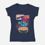 Eternal Masters-Womens-V-Neck-Tee-Samuel
