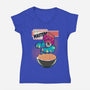 Eternal Masters-Womens-V-Neck-Tee-Samuel